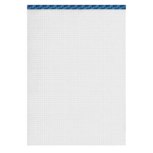BÜROLINE  Büroblock weiss             A4 725279    kariert, 80g, 4mm    100 Blatt