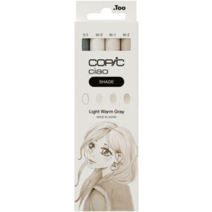 COPIC     Marker Ciao Shade Set 22075421  Light Warm Gray        4 Stück