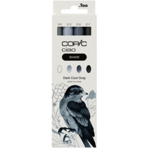 COPIC     Marker Ciao Shade Set 22075422  Dark Cool Gray         4 Stück