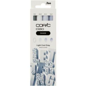 COPIC     Marker Ciao Shade Set 22075423  Light Cool Gray        4 Stück