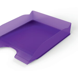 DURABLE   Briefkorb Basic             A4 170167499 violett-transparent