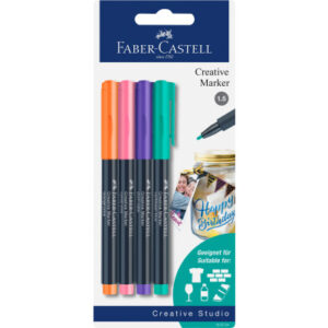 FABER-CA. Creative Marker          1-3mm 160704    assortiert             4 Stück