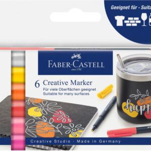 FABER-CA. Creative Marker          1-3mm 160705    Summer breeze          6 Stück