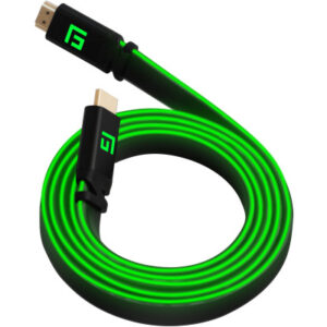 FLOAT G   High-Speed LED HDMI Cable 300-GREEN 3M, v2.1 Green