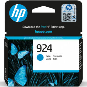 HP        Tintenpatrone 924         cyan 4K0U3NE   OfficeJet Pro 8120/8130 400 S.