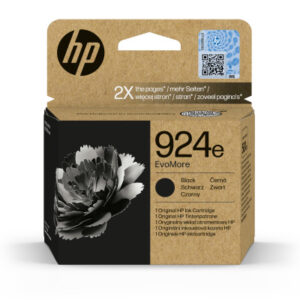 HP        Tintenpatrone 924e     schwarz 4K0V0NE   OJ Pro 8120/8130       1000 S.