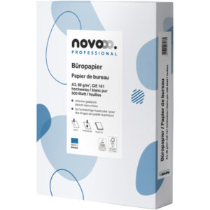 NOVOOO    Kopierpapier Professional   A3 641913    weiss, 80g           500 Blatt
