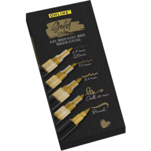ONLINE    Gold Lettering Set 18517     5-teilig