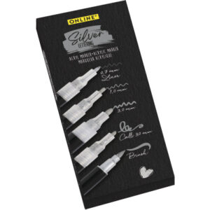 ONLINE    Silver Lettering Set 18518     5-teilig