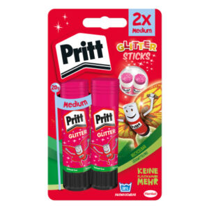 PRITT     Klebestift Glitter       2x20g 45900244  pink