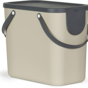 ROTHO     Recyclingbox Albula       25lt 103440742 Cappuccino       180x332x180mm