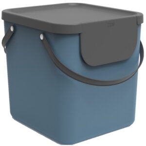 ROTHO     Recyclingbox Albula       40lt 103440616 Horizon blue     358x340x400mm