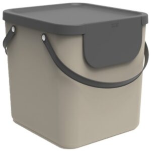 ROTHO     Recyclingbox Albula       40lt 103440742 Cappuccino       358x340x400mm
