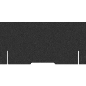 SUONO     Tischtrennwand L  180x59x2.4cm L24.2600  DESK PLAIN, schwarz