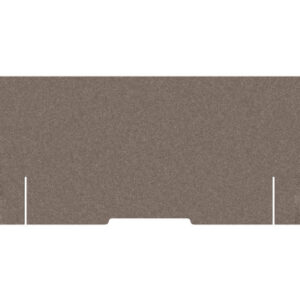 SUONO     Tischtrennwand L  180x59x2.4cm L24.3900  DESK PLAIN, braun