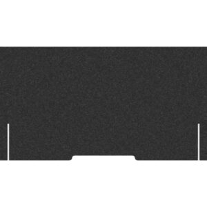 SUONO     Tischtrennwand M  160x59x2.4cm M24.2600  DESK PLAIN, schwarz