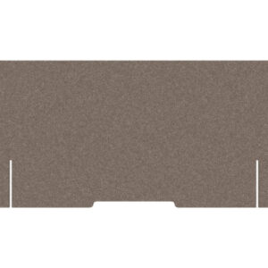 SUONO     Tischtrennwand M  160x59x2.4cm M24.3900  DESK PLAIN, braun