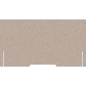 SUONO     Tischtrennwand M  160x59x2.4cm M24.4400  DESK PLAIN, braun