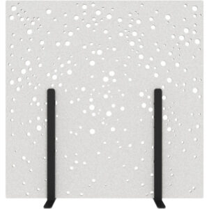 SUONO     Trennwand L      180x180x2.4cm L24.0401  STAND, weiss