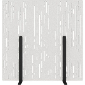 SUONO     Trennwand L      180x180x2.4cm L24.0402  STAND, weiss