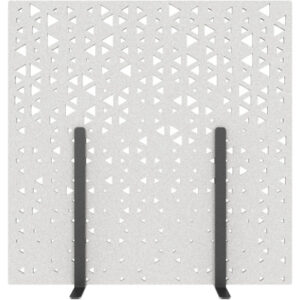 SUONO     Trennwand L      180x180x2.4cm L24.0403  STAND, weiss