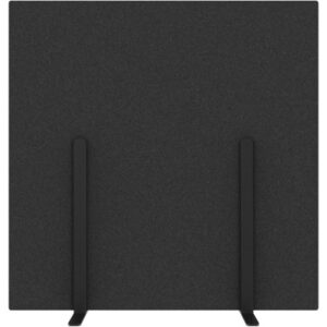 SUONO     Trennwand L      180x180x2.4cm L24.2600  STAND, schwarz