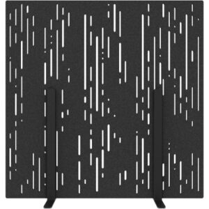 SUONO     Trennwand L      180x180x2.4cm L24.2602  STAND, schwarz