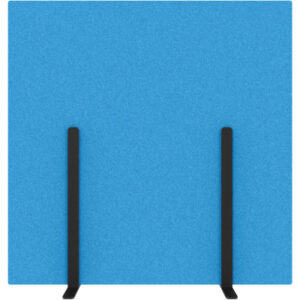 SUONO     Trennwand L      180x180x2.4cm L24.3700  STAND, blau