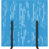 SUONO     Trennwand L      180x180x2.4cm L24.3702  STAND, blau