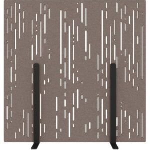 SUONO     Trennwand L      180x180x2.4cm L24.3902  STAND, braun