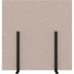 SUONO     Trennwand L      180x180x2.4cm L24.4400  STAND, braun