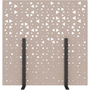SUONO     Trennwand L      180x180x2.4cm L24.4403  STAND, braun