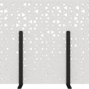 SUONO     Trennwand M      160x140x2.4cm M24.0403  STAND, weiss