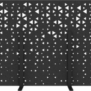 SUONO     Trennwand M      160x140x2.4cm M24.2603  STAND, schwarz