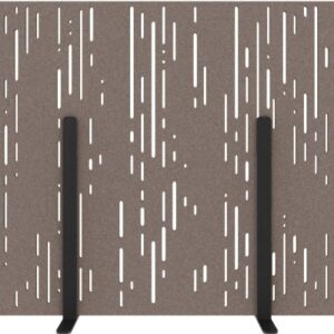 SUONO     Trennwand M      160x140x2.4cm M24.3902  STAND, braun