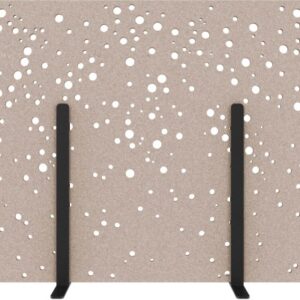 SUONO     Trennwand M      160x140x2.4cm M24.4401  STAND, braun