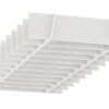 SUONO     Deckenelement     240x120x28cm U12.0400  STRAIGHT, weiss