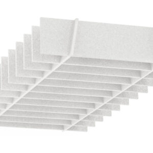 SUONO     Deckenelement     240x120x28cm U12.0400  STRAIGHT, weiss