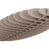 SUONO     Deckenelement     240x120x30cm U12.4400  OVAL, braun