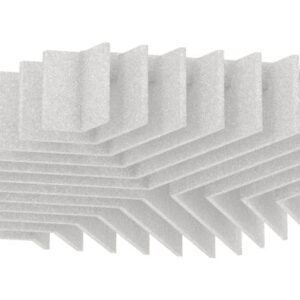 SUONO     Deckenelement       80x91x14cm U12.0400  STAR, weiss