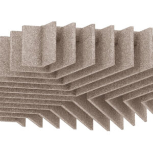 SUONO     Deckenelement       80x91x14cm U12.4400  STAR, braun