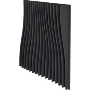 SUONO     Wandelement       120x120x16cm U12.2600  BLADES, schwarz