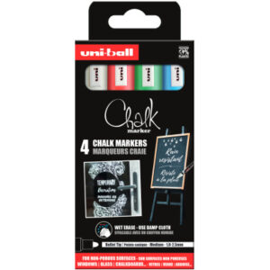 UNI-BALL  Chalk Marker         1.8-2.5mm PWE-5M4PA Rundspitze             4 Stück