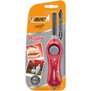BIC       Megalighter HAPPY U140     6cm 935474    rot