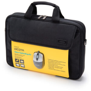DICOTA    Value Toploading Kit D30805-V1 Bag & Mouse              Black