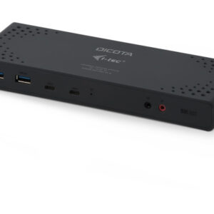 DICOTA    USB-C 13in1 Docking Station D31952-CH 5K HDMI/DP PD 65W CH     black