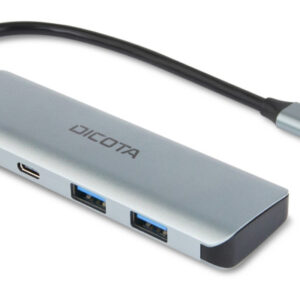DICOTA    USB-C 4-in-1 Highspeed Hub D32061    10 Gbps