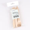 ELCO      Gabel aus Holz 55530012  braun, 12Stk. – Bild 2
