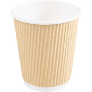 ELCO      Coffee to Go Becher        2dl 89221800  braun, gerippt, 10Stk.