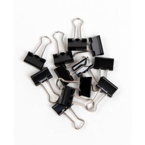 I AM CREA Clips klein schwarz 4080.6    12 Stück